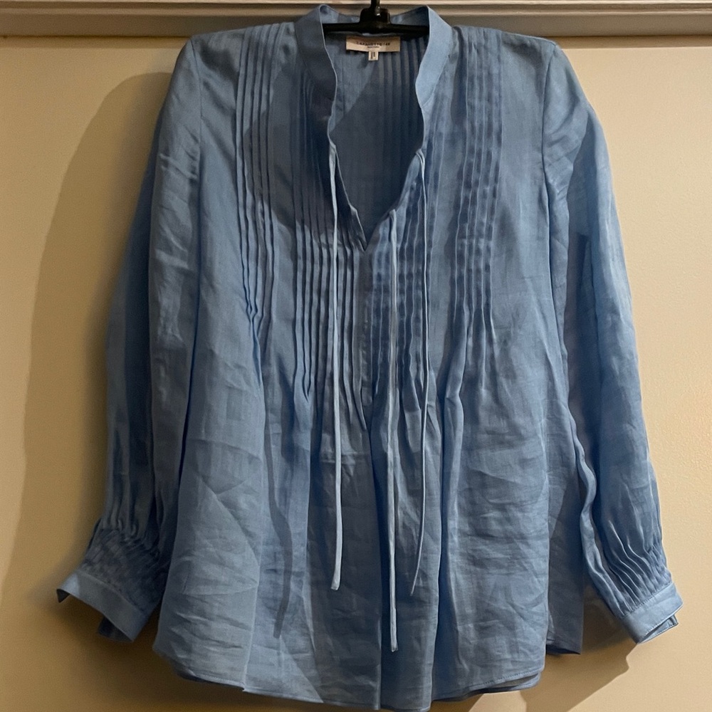 Lafayette 148 blouse